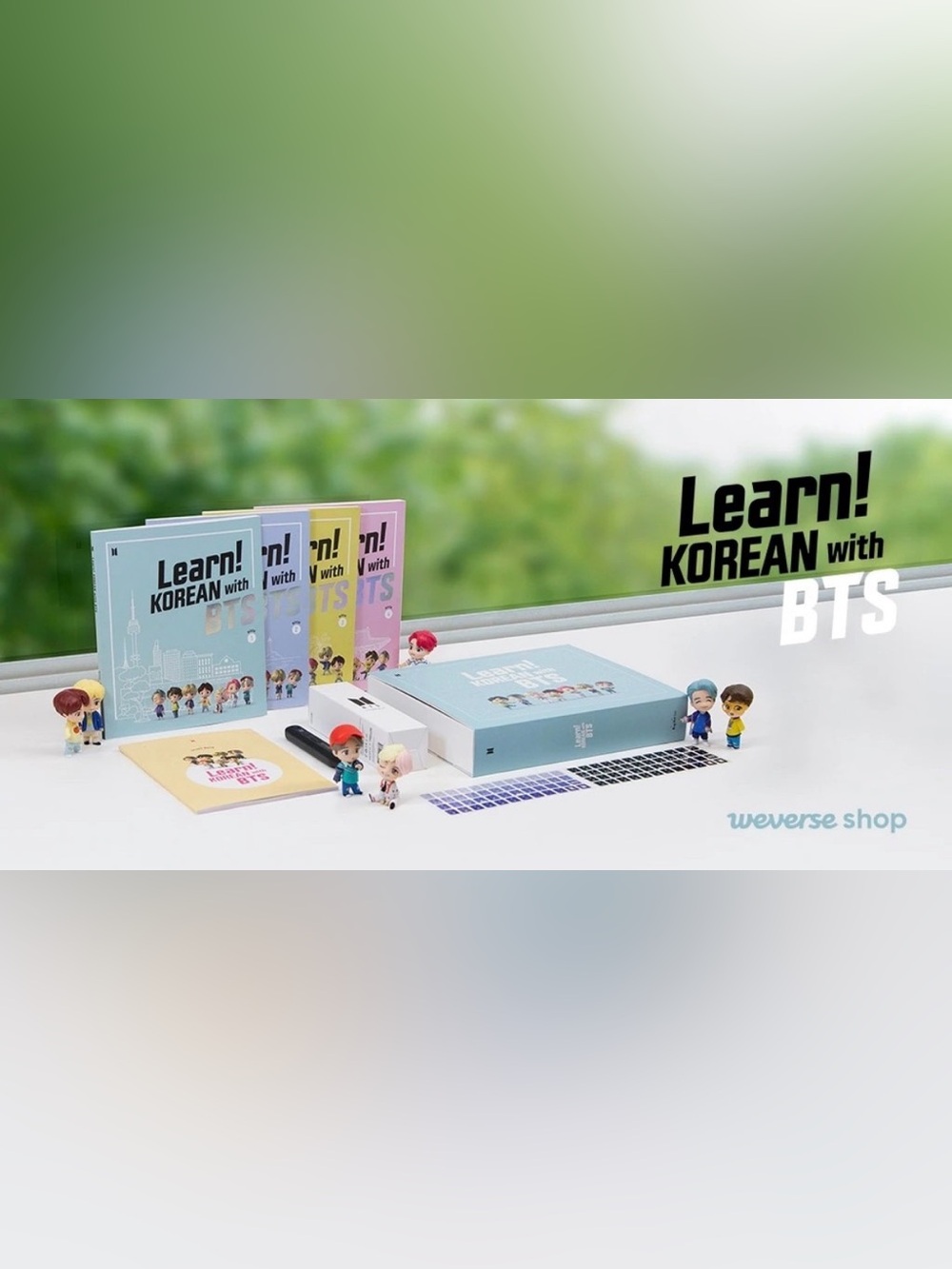 (NWOT) Learn! Korean with BTS